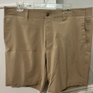 Men's Callaway Tan Golf Shorts